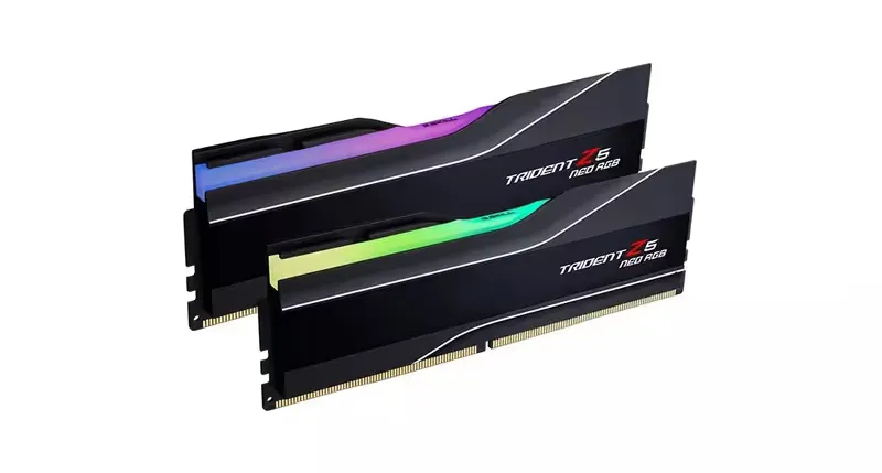 G.Skill 32GB 6000MHz CL30 DDR5 Trident Z5 Neo RGB F5-6000J3038F16GX2-TZ5NR