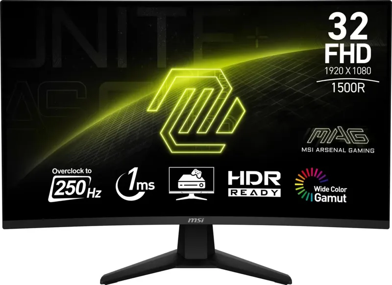 MSI 31.5" FHD VA 180Hz