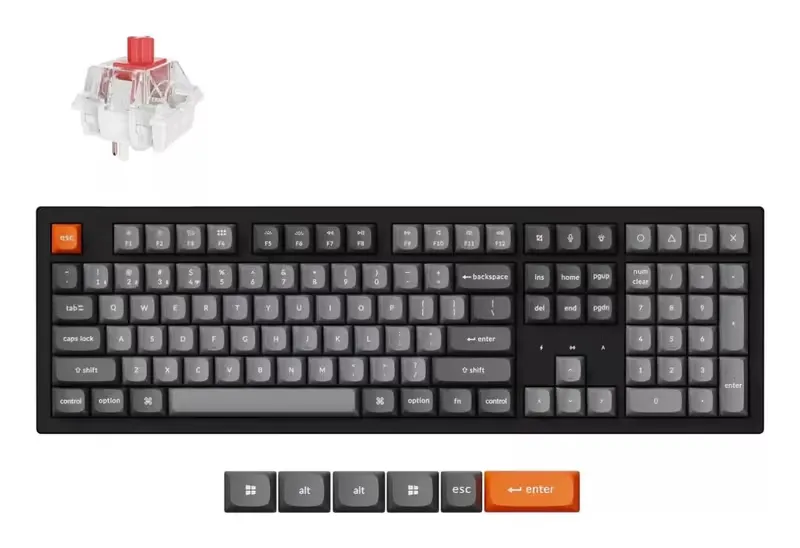 Keychron WRL K10 MAX RGB/Black K10M-H1