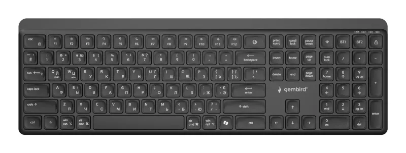 Gembird WRL Slim BT Cyrillic/KB-WPS-03-Cyrl