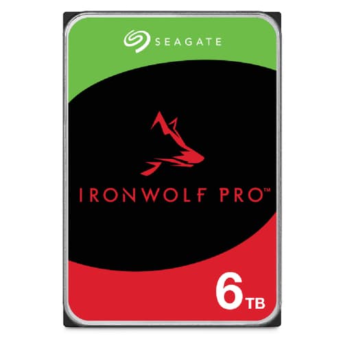 Seagate IronWolf Pro ST6000NT001 hard drive 6 TB 7200 RPM 256 MB 3.5"