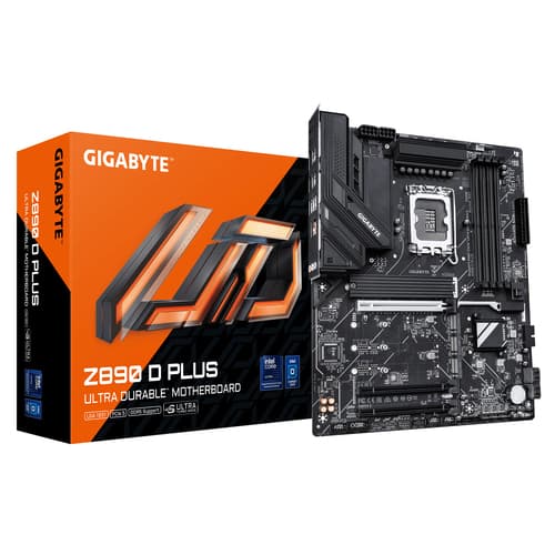 Gigabyte Z890 D PLUS motherboard Intel Z890 LGA 1851 (Socket V1) ATX