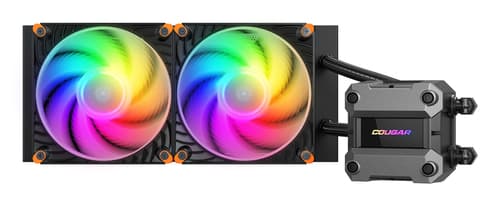 COUGAR CGR-PSDUTRGB-B-240 Processor All-in-one liquid cooler 12 cm 1 pc(s)