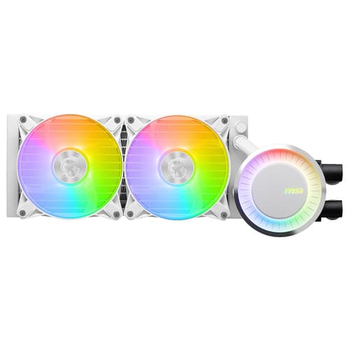 MSI MAG Coreliquid E240 WHITE Motherboard, Processor All-in-one liquid cooler 12 cm
