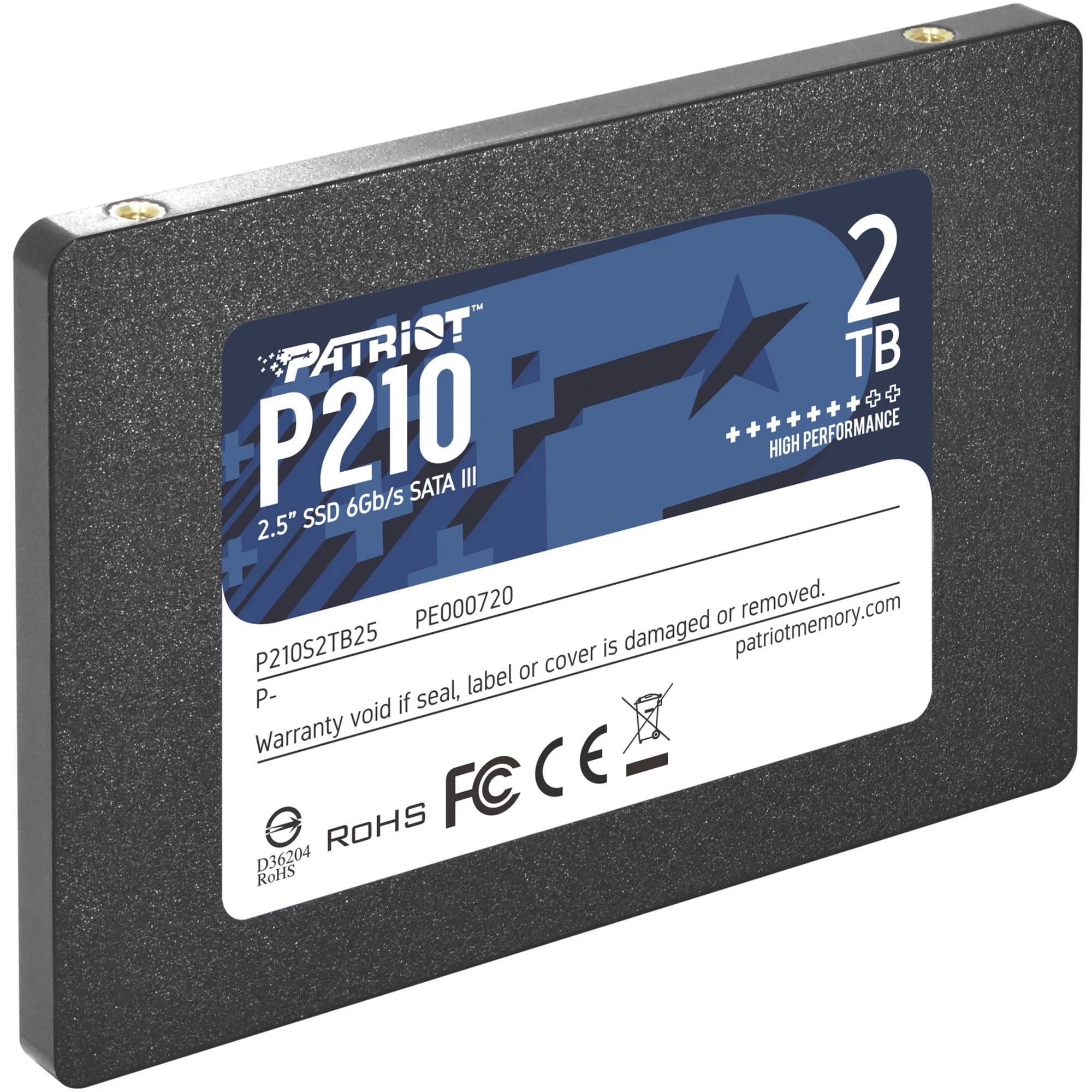 Patriot 2TB P210 SATA SSD