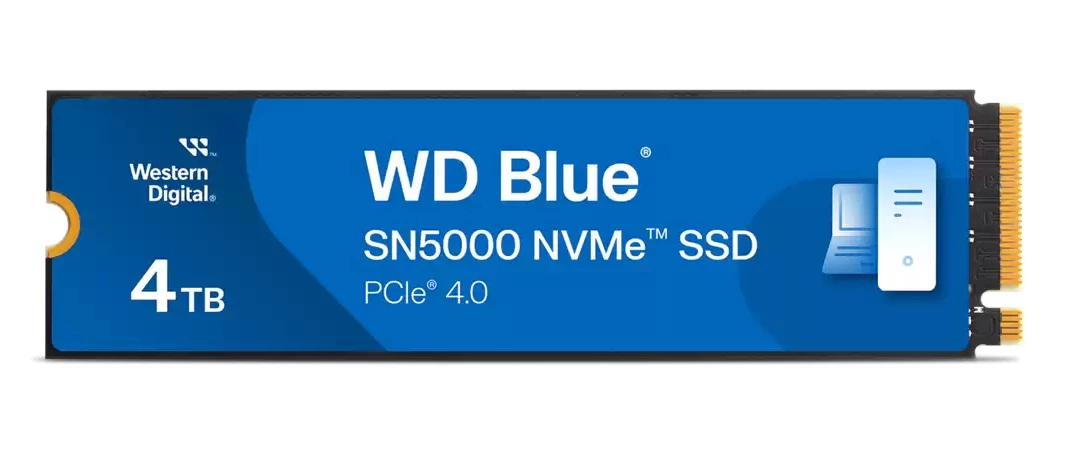 Western Digital 4TB WD Blue SN5000 NVMe SSD