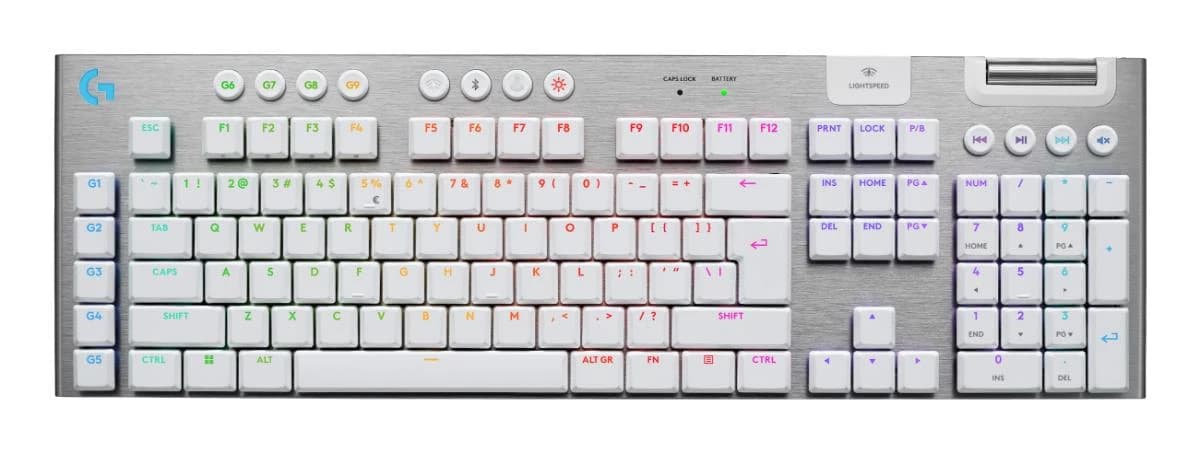 Logitech G915 X Lightspeed Tactile (White) US International