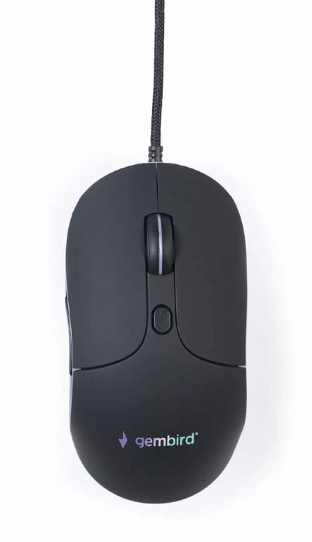 Gembird MUS-UL-02 Illuminated USB Mouse (Black)