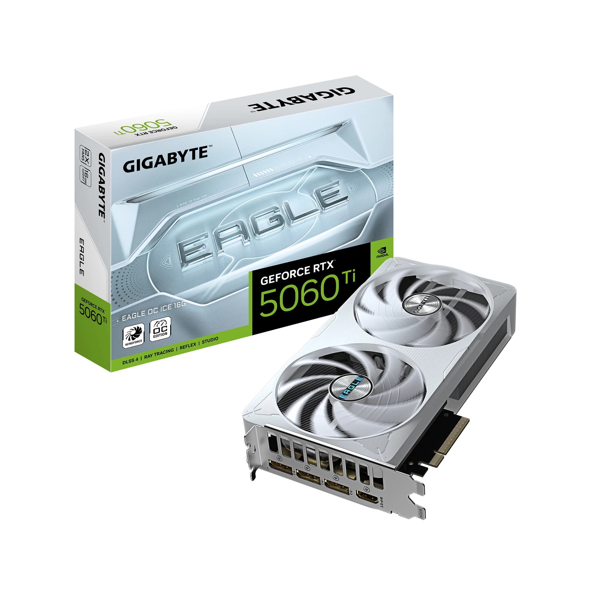 GIGABYTE RTX 5060 Ti Eagle OC ICE 3X 16GB