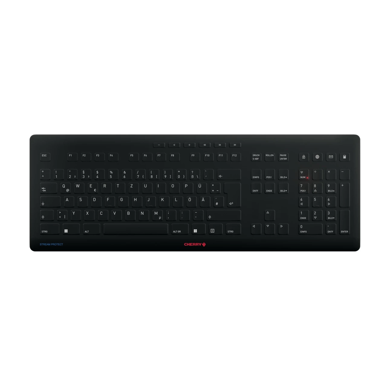 CHERRY Stream Protect Wireless DE (Black)