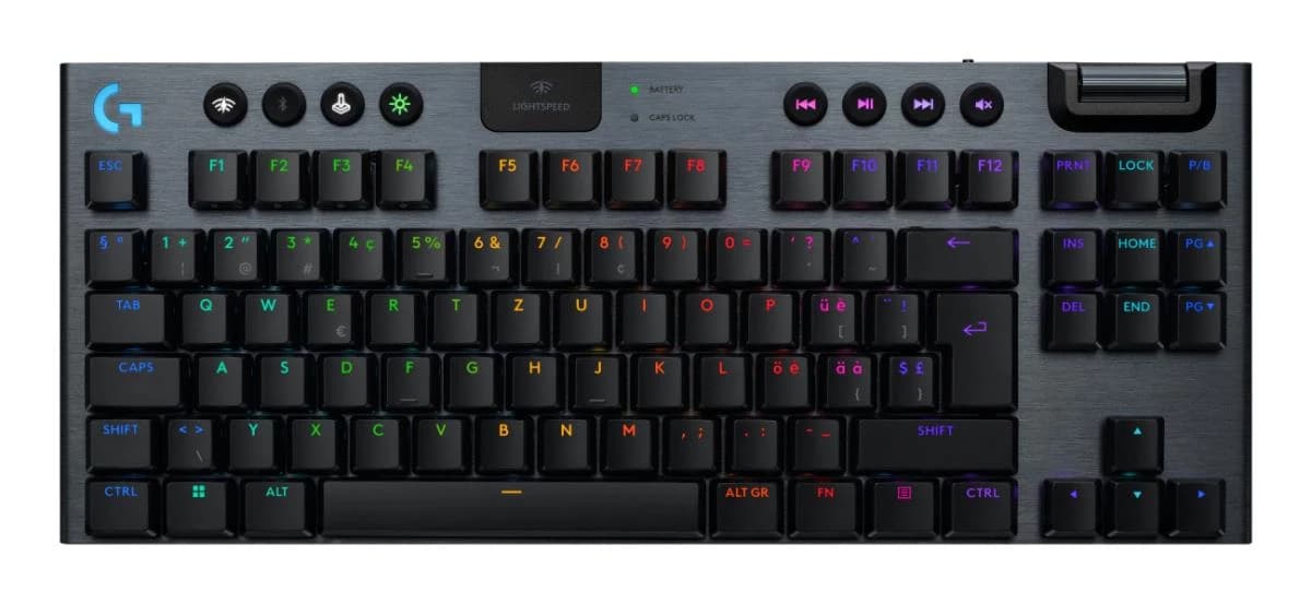 Logitech G915 X Lightspeed TKL Tactile DE (Black)