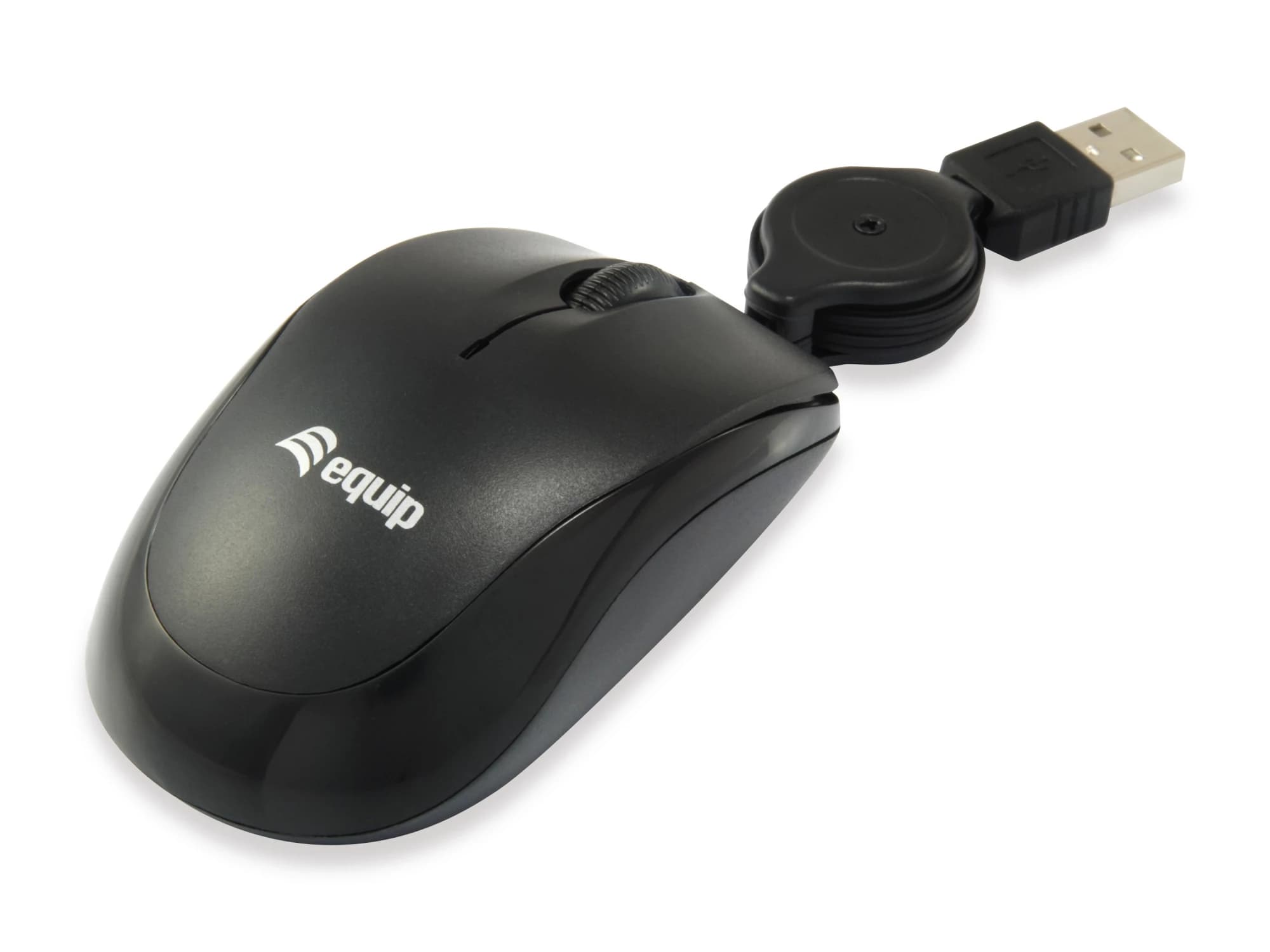 Equip Travel Mouse USB (Black)
