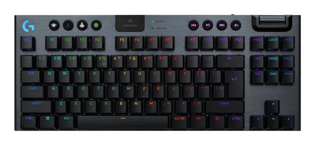 Logitech G915 X Lightspeed TKL Clicky US International (Black)