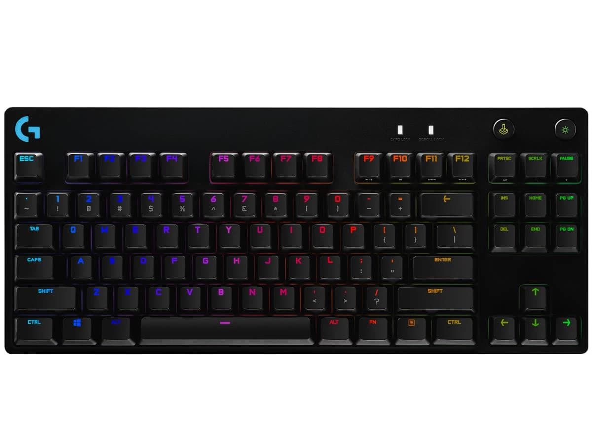 Logitech PRO Mechanical Gaming Keyboard GX Blue Clicky Nordic