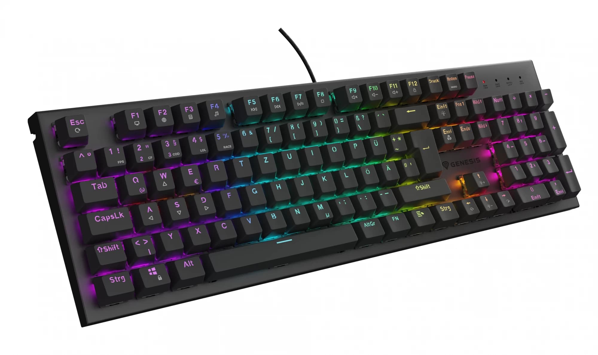 Genesis Thor 303 RGB Outemu Brown German