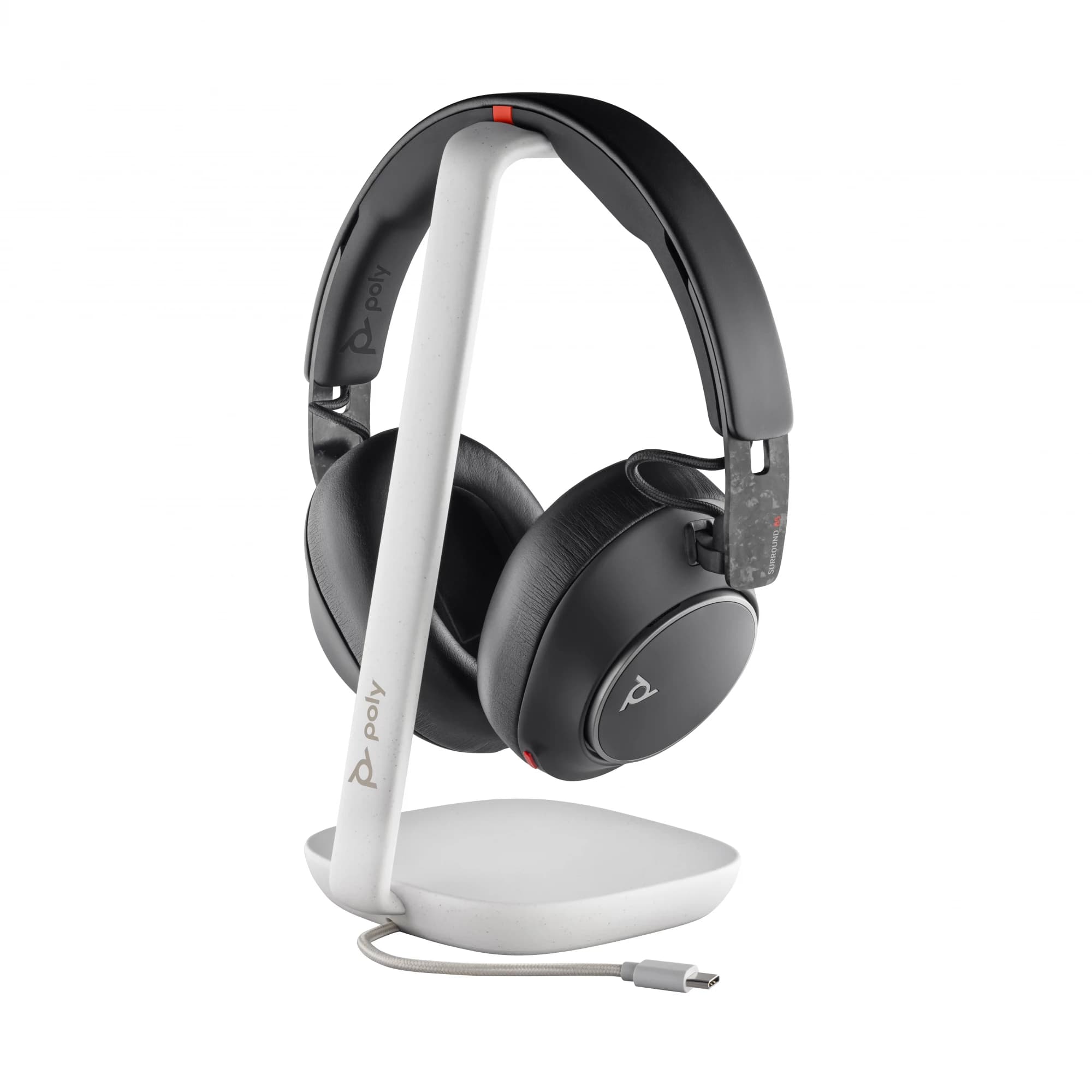 Poly Voyager Surround 85 UC USB-C/A with Charging Stand