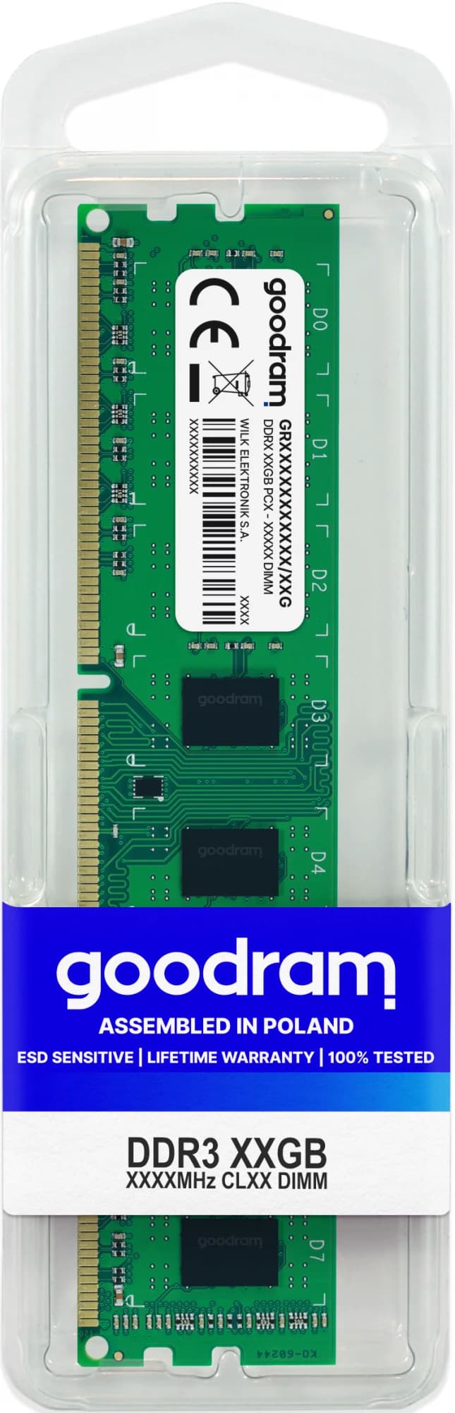 Goodram 8GB 1600MHz CL11 DDR3