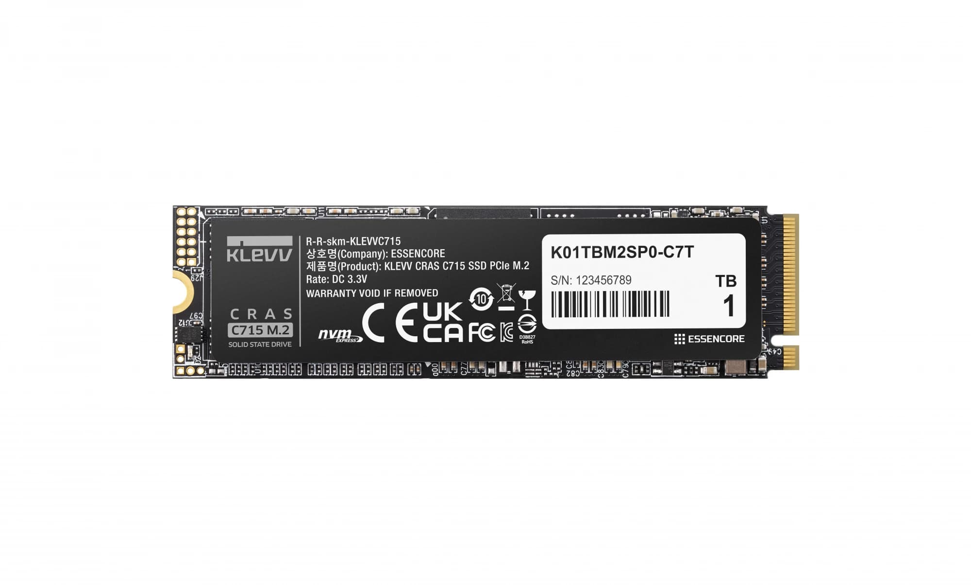 KLEVV 1TB C715 NVMe SSD