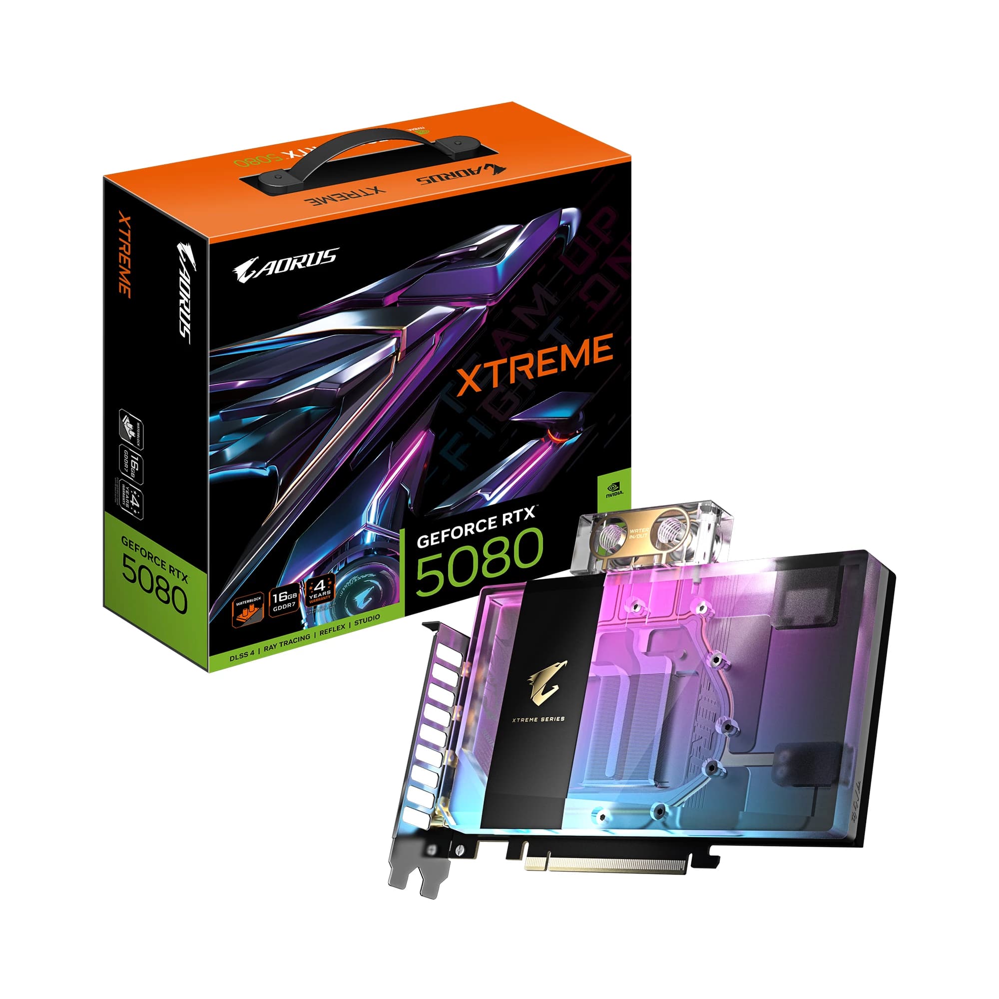 GIGABYTE RTX 5080 Aorus Xtreme Waterforce
