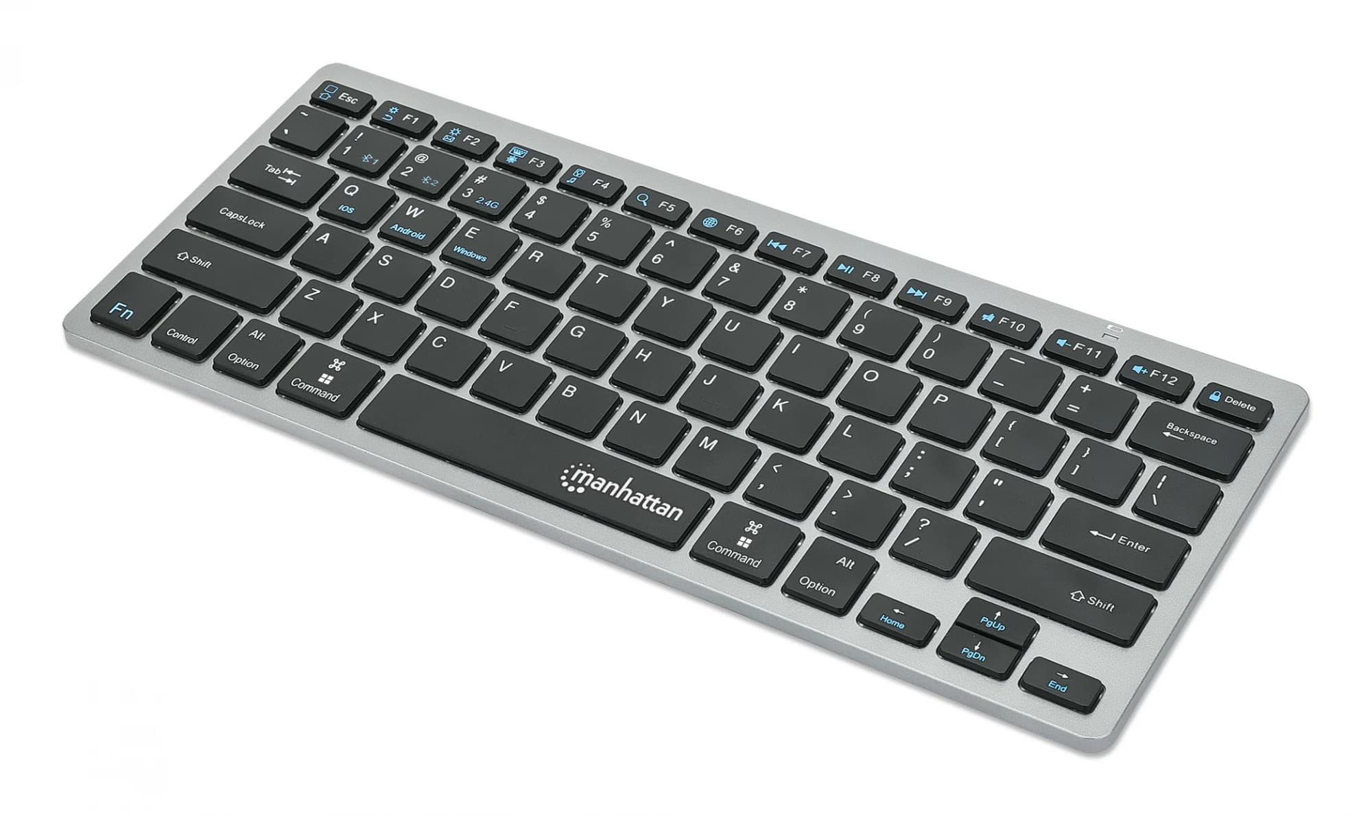 Manhattan Ultra Slim Dual-Mode Wireless Keyboard German