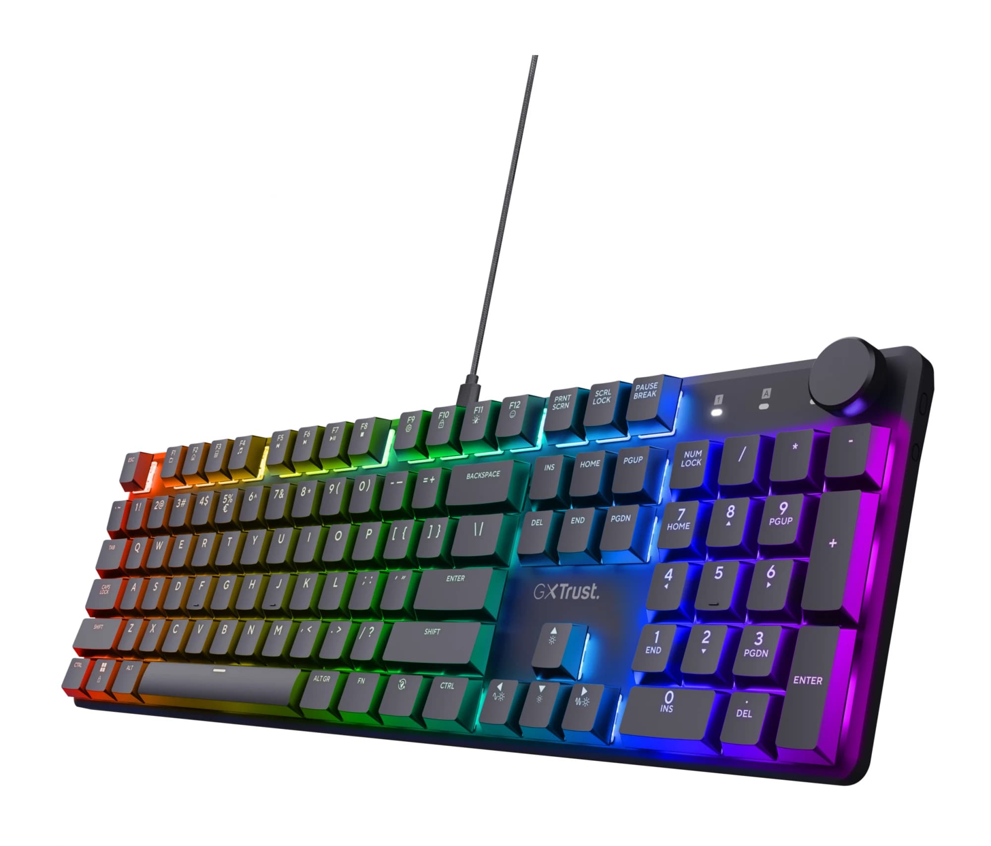Trust GXT 866 Torix German QWERTZ (Black)