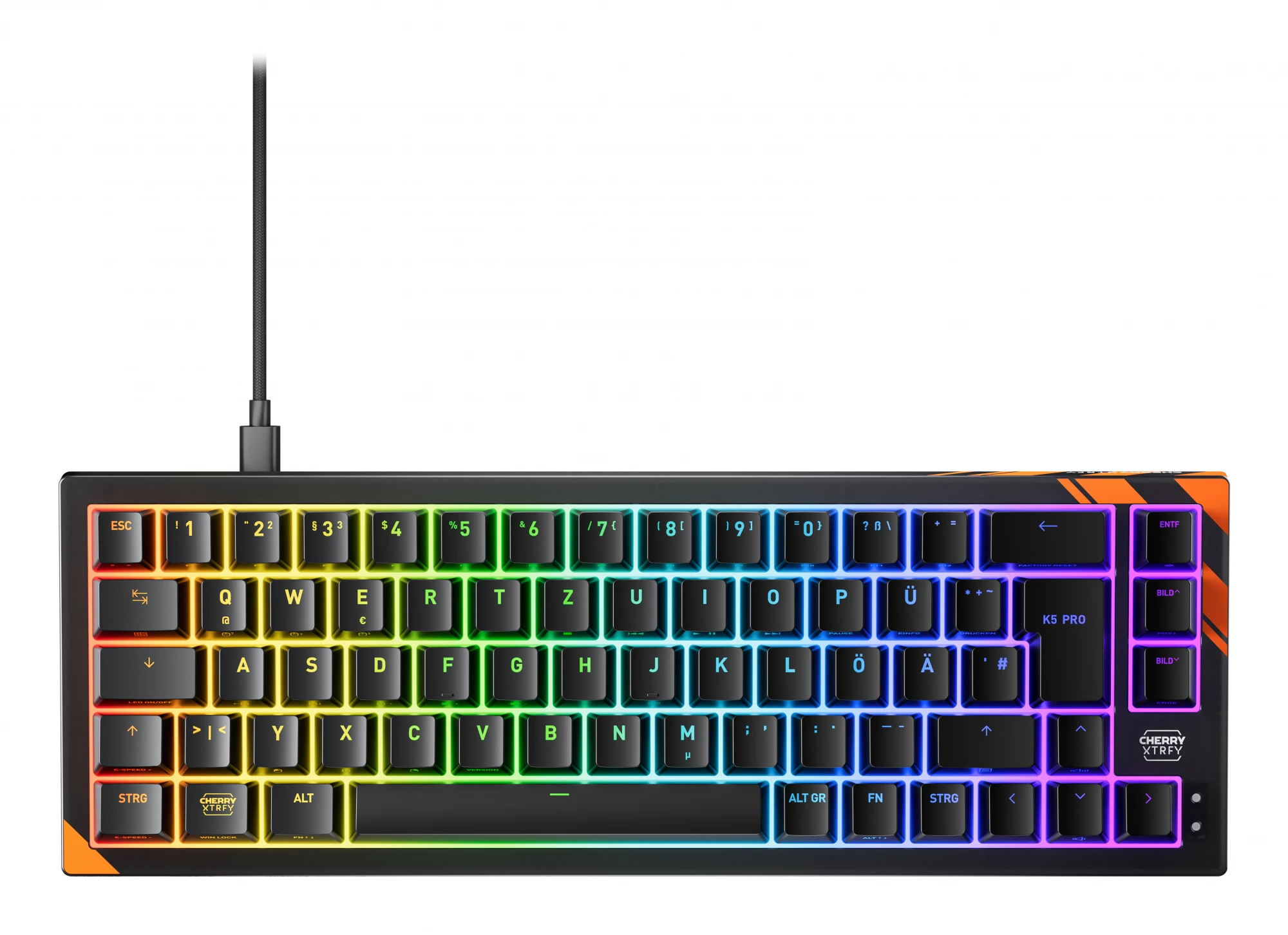 Cherry K5 Pro TMR Compact German (Black)
