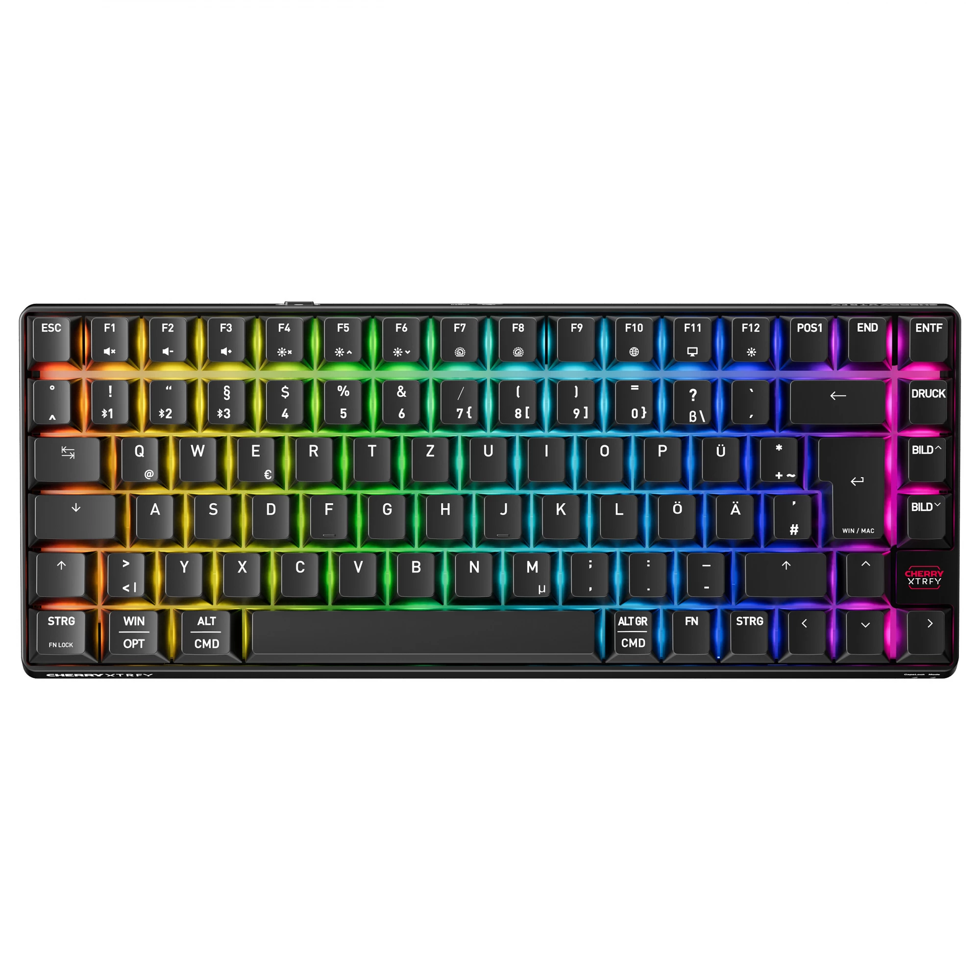 Cherry Xtrfy K33 Compact Wireless 75% RGB German (Black)