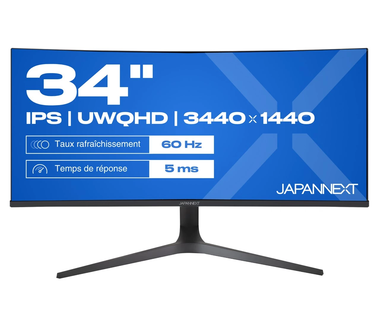 JapanNext JN-IPS340UWQHD60C-C65W-HS-W 34" UWQHD IPS 60Hz