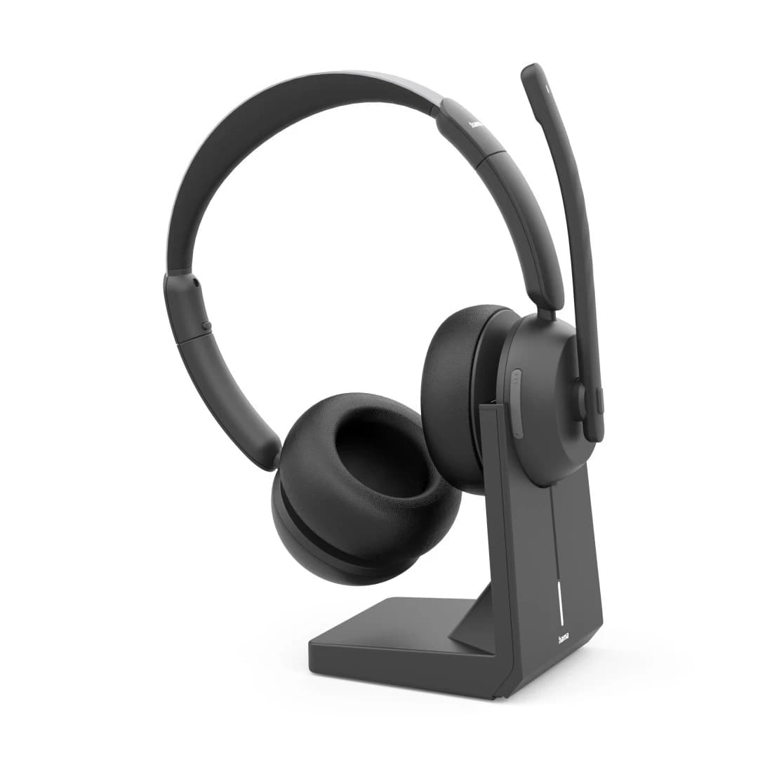 Hama BT-800 Stereo Bluetooth Office Headset with Charging Stand (Black)