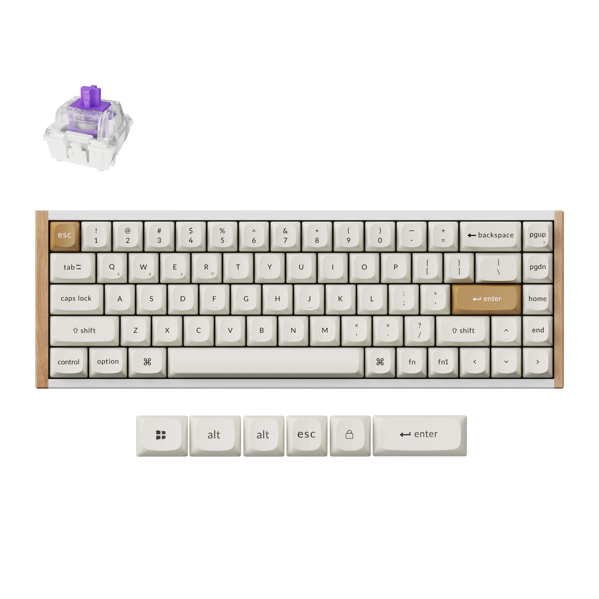 Keychron K6 HE Wireless Special Edition (White)