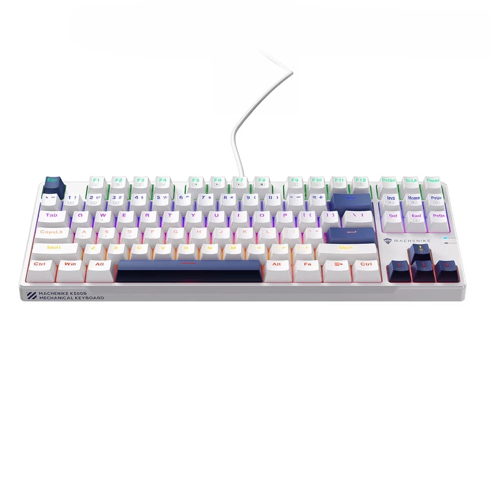 Machenike K500B-B87 TKL Red Switch (White)