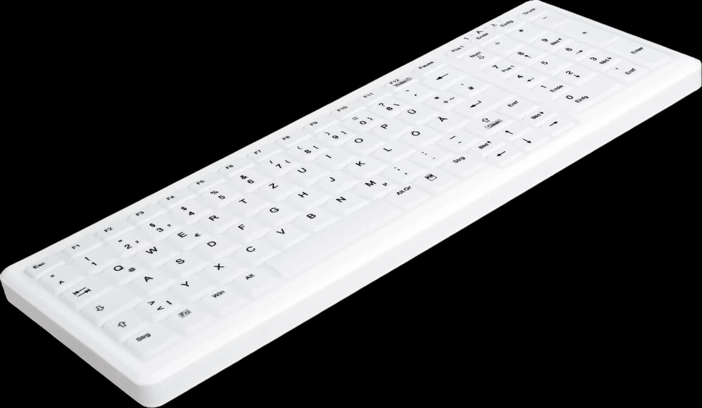 Active Key AK-C8100F Wireless Medical Keyboard US (White)