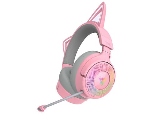 Razer Kraken Kitty V3 Pro Quartz, roza