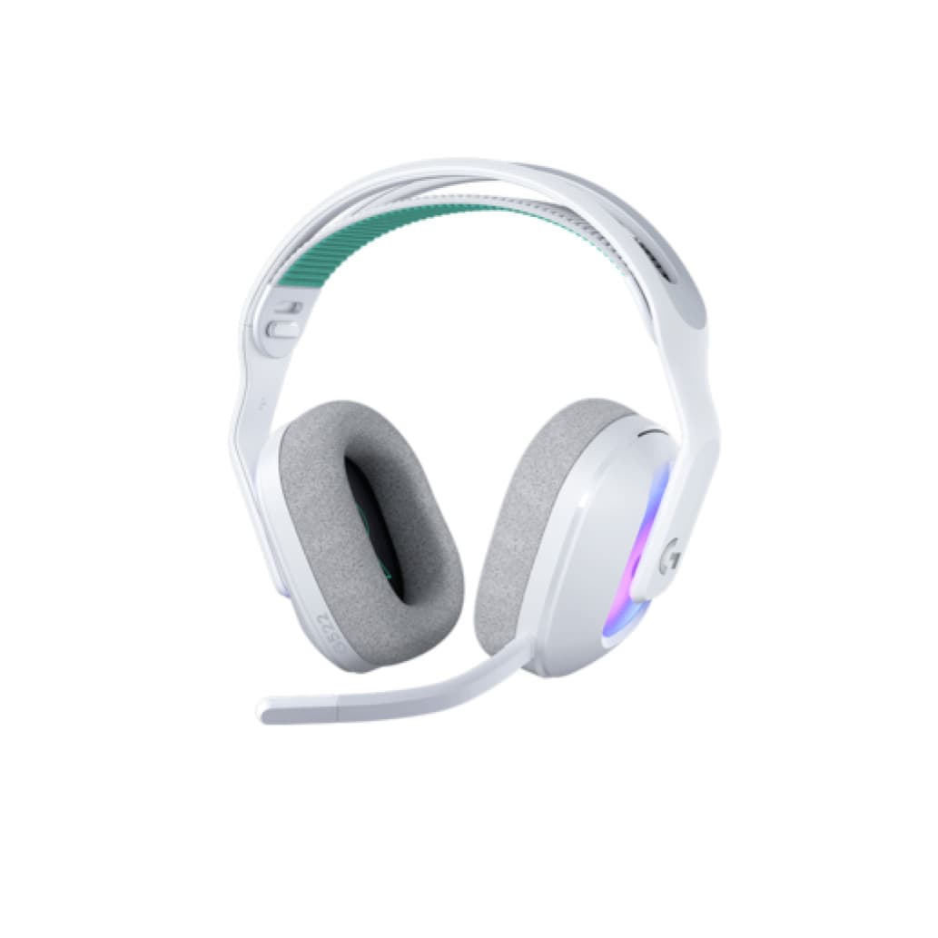 Logitech naglavne BT G522 bele LightSpeed (981-001550)