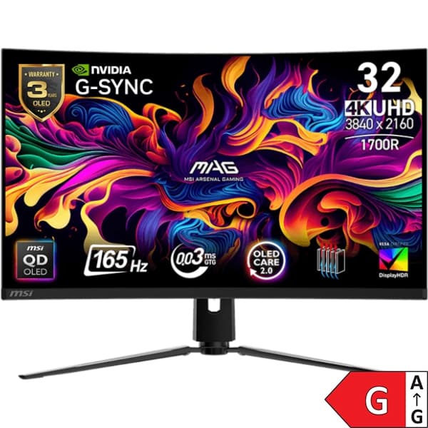 MSI MAG 321CUP QD-OLED 31.5" 4K OLED 165Hz