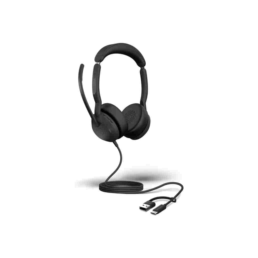 Slualke Jabra naglavne z BT/USB-A/C Jabra Evolve2 50 UC Stereo Active Noise Cancellation (25089-989-799)