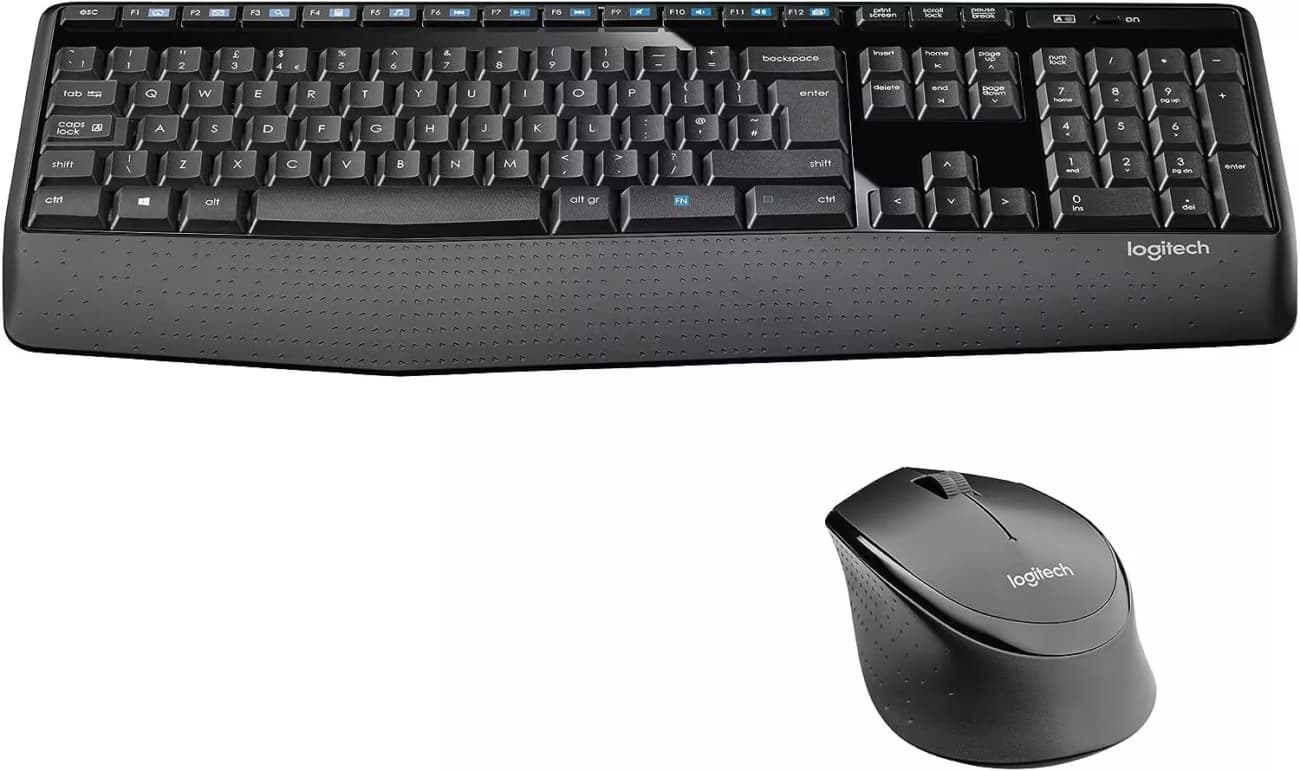 Logitech MK345 Keyboard and Mouse Set Wireless included