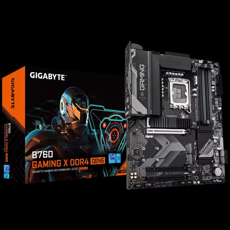 Gigabyte B760 GAMING X DDR4 GEN5 Intel B760 LGA 1700 ATX