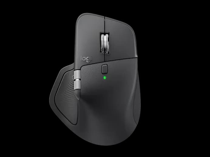 Logitech Logitech Logitech MX Master 4 for Business Mouse - Wireless + Bluetooth, 8000 DPI, Graphite | Logitech