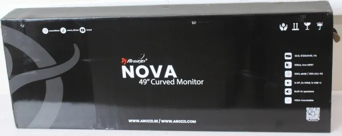 SALE Arozzi Nova 49" VA 165Hz