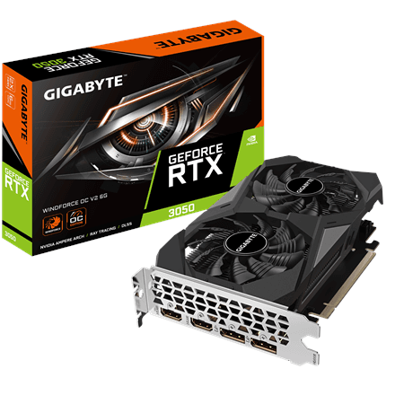 Gigabyte RTX 3050 Windforce OC V2 6GB