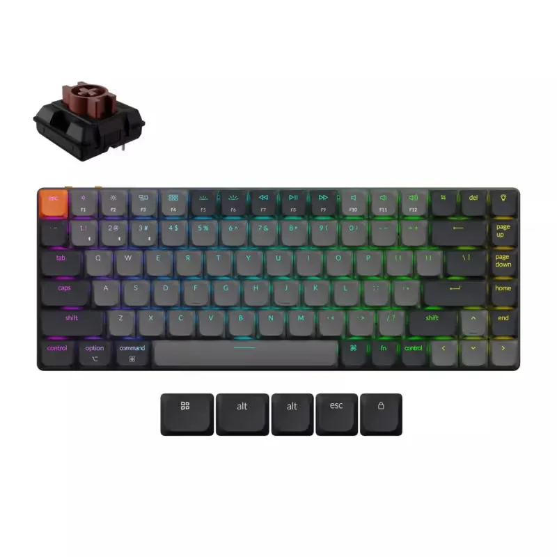 Keychron WRL K3 RGB/Black K3X-B3
