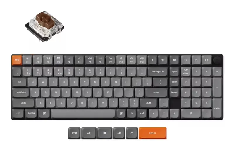 Keychron WRL K17 MAX RGB/Black K17M-H3