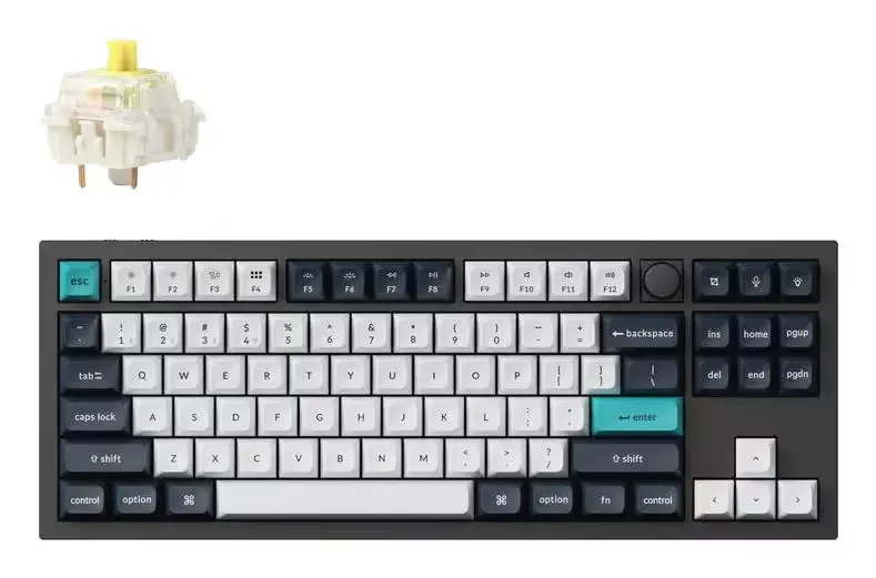 Keychron WRL Q3 MAX RGB/Carbon Black Q3M-M4