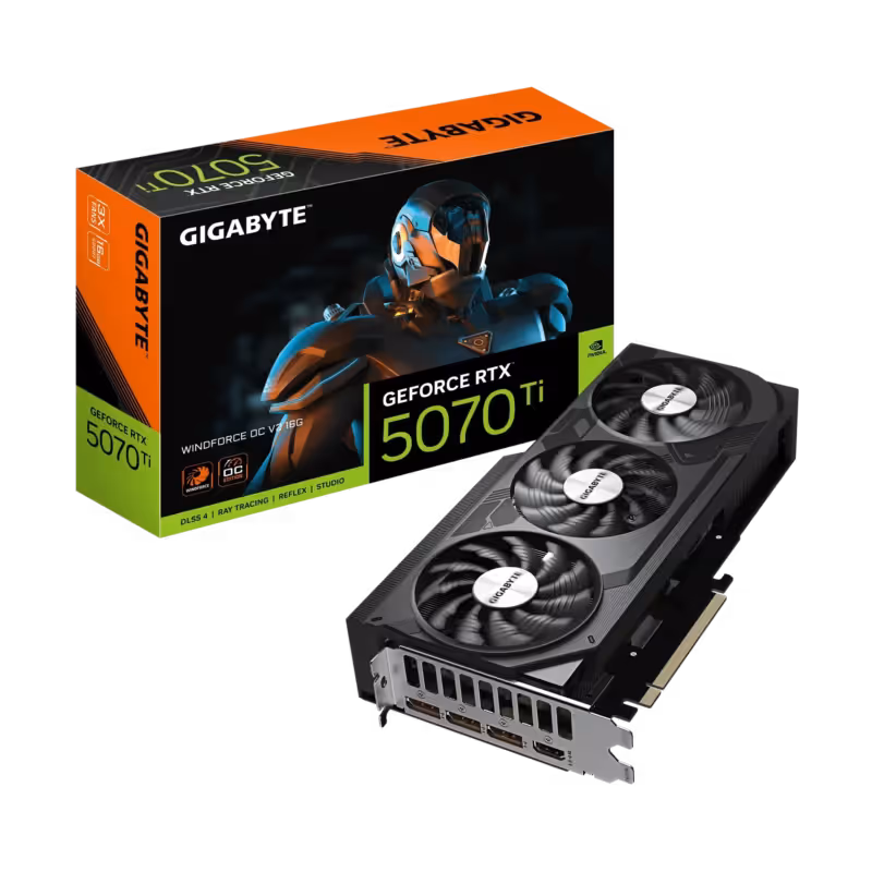 Gigabyte RTX 5070 Ti Windforce OC V2 16GB