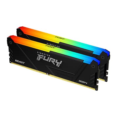 Kingston Technology FURY Beast RGB 2 x 32 GB 3600 MT/s 288-pin DIMM