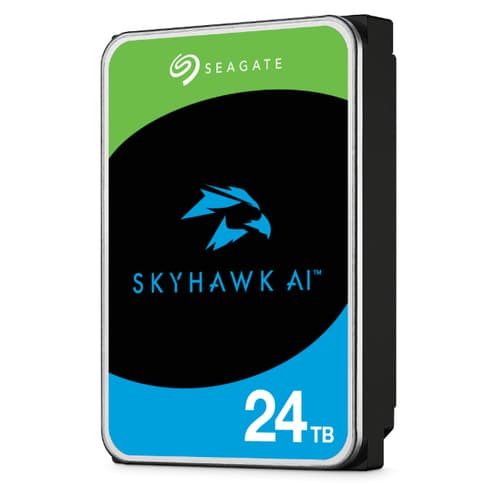 Seagate SkyHawk AI hard drive 24 TB 7200 RPM 512 MB 3.5" Serial ATA III