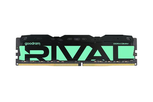 Goodram *DDR4 Rival Radiant 16GB (1*16)/3200 CL16 Green 1 x 16 GB 3200 MT/s 288-pin DIMM