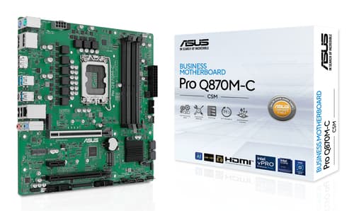 ASUS PRO Q870M-C-CSM Intel® Q870 LGA 1851 (Socket V1) micro ATX