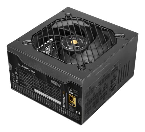 Mars Gaming MPB850PSI power supply unit 850 W 24-pin ATX ATX Black
